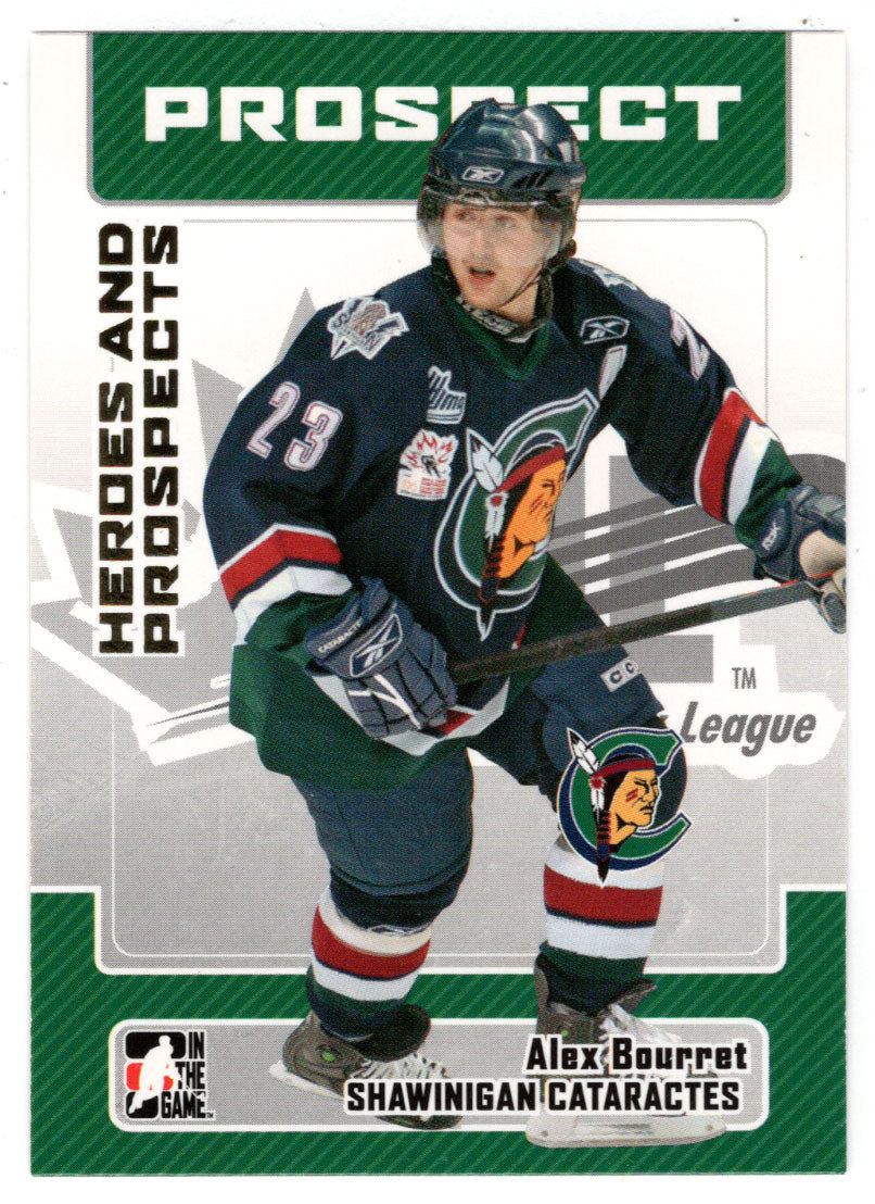 Alex Bourret Shawinigan Cataractes (NHL Minor Hockey Card) 200607