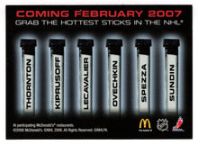 Load image into Gallery viewer, Hockey Sticks Preview (NHL Hockey Card) 2006-07 McDonald's Upper Deck # NNO Mint
