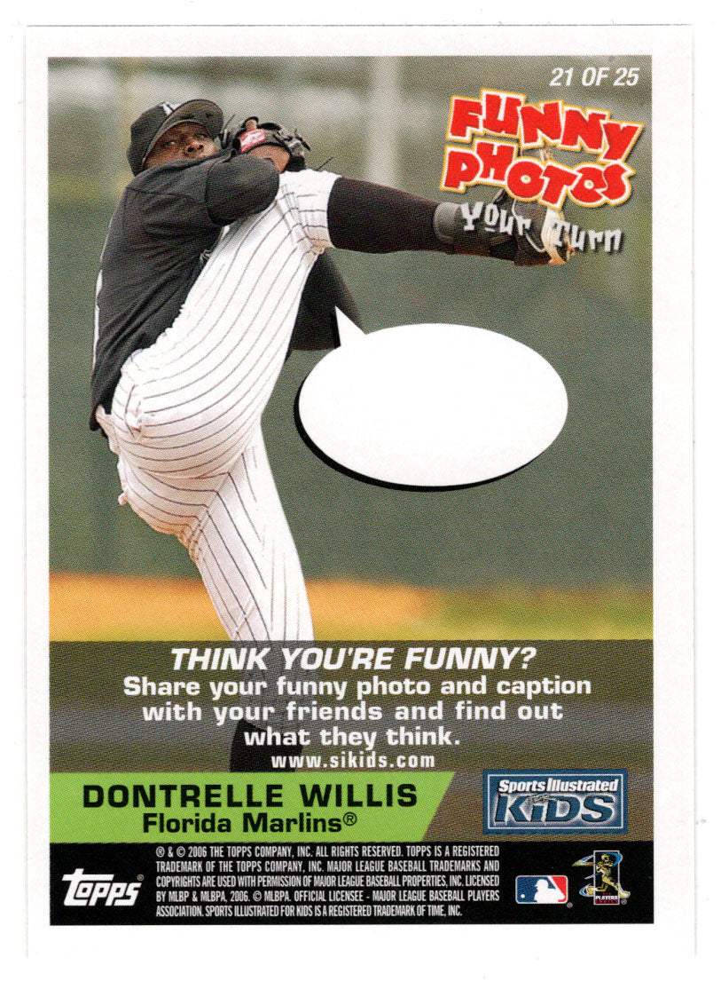 Dontrelle Willis - Florida Marlins (MLB Baseball Card) 2006 Topps