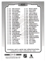 Load image into Gallery viewer, Checklist # 4 - Blue Edition (NHL Hockey Card) 2022-23 O-Pee-Chee # 400 Mint