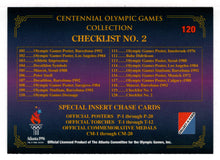 Load image into Gallery viewer, Checklist # 2 (Olympic-Sports Card) Centennial Olympic Games Collection - 1995 Collect-A-Card # 120 Mint