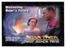 Load image into Gallery viewer, Discussing Bajor's Future (Trading Card) Deep Space Nine Premiere - 1993 Skybox # 7 - Mint