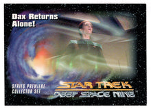 Load image into Gallery viewer, Dax Returns Alone (Trading Card) Deep Space Nine Premiere - 1993 Skybox # 25 - Mint