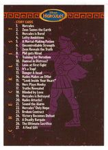 Load image into Gallery viewer, Checklist # 1 (Trading Card) Hercules - Disney - 1997 Skybox # 69 - Mint