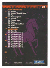 Load image into Gallery viewer, Checklist # 2 (Trading Card) Hercules - Disney - 1997 Skybox # 70 - Mint