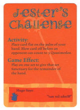 Load image into Gallery viewer, Jester's Challenge - Hugo (Trading Card) The Hunchback of Notre Dame - 1996 Skybox # 11 Mint