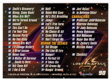 Load image into Gallery viewer, Checklist (Trading Card) Lost in Space - The Movie - 1998 Inkworks # 90 - Mint