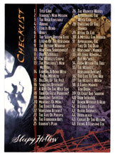 Load image into Gallery viewer, Checklist (Trading Card) Sleepy Hollow - 1999 Inkworks # 90 - Mint