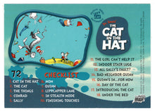 Load image into Gallery viewer, Checklist (Trading Card) The Cat in the Hat Movie Cards - 2003 Comic Images # 72 - Mint