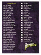 Load image into Gallery viewer, Checklist (Trading Card) The Phantom - 1996 Inkworks # 90 - Mint