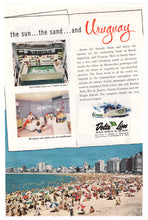 Load image into Gallery viewer, Delta Cruise Line Vintage Ad - (The Sun, The Sand and Uruguay) # 8 - 1950's