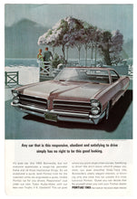 Load image into Gallery viewer, Pontiac 1965 Bonneville - Vintage Ad - (Wide Track) # 19 - General Motors Company 1965