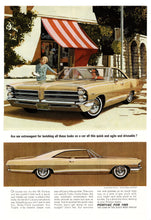 Load image into Gallery viewer, Pontiac 1965 Bonneville - Vintage Ad - (The Year of the Quick Wide Tracks) # 93 - General Motors Company 1965