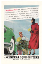 Load image into Gallery viewer, General Tire - Vintage Ad - (General Squeegee Cushion Tires) # 100 - 1948