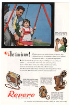 Load image into Gallery viewer, Revere Cine Equipment - Vintage Ad (16mm, 8mm, Projector) - # 129 - 1960's