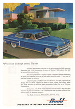 Load image into Gallery viewer, Budd Manufacturing - Vintage Ad - (Producing for Chrysler) # 177 - Budd Company 1940's