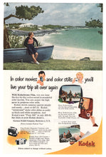 Load image into Gallery viewer, Kodak Movie Camera - Vintage Ad (Camera's 35mm, 8mm) - # 232 - 1960's