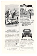 Load image into Gallery viewer, Alberta, Canada Vacation Vintage Ad - (Mountains of Pleasure) # 303 - 1960's