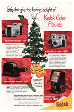 Load image into Gallery viewer, Kodak Instamatic Cameras & Slide Projectors - Vintage Ad (Christmas Gifts) - # 327 - 1960's