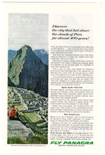 Load image into Gallery viewer, Panagra Airlines Vintage Ad - (The Clouds of Peru) # 350 - 1960's