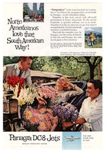 Load image into Gallery viewer, Panagra Airlines Vintage Ad - (CD-8 Jets) # 353 - 1960's