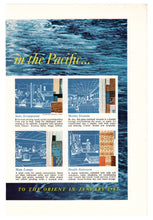 Load image into Gallery viewer, American President Cruise Lines Vintage Ad - (SS President Roosevelt Maiden Voyage to the Orient) # 390 - 1962
