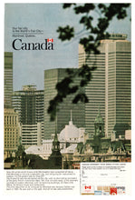 Load image into Gallery viewer, Montreal, Quebec, Canada Vacation - Expo 1967 Vintage Ad - (Mountains of Pleasure) # 423 - 1967