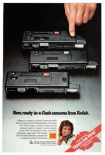 Load image into Gallery viewer, Kodak Ektralite Camera with Flash - Vintage Ad - # 432 - 1979