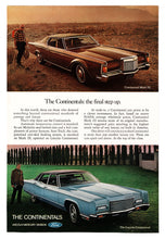 Load image into Gallery viewer, Lincoln Continental Mark III - Vintage Ad - (The Final Step Up) # 504 - Ford Motor Company 1970's