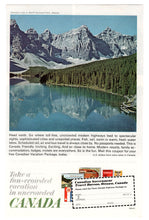 Load image into Gallery viewer, Holiday in Canada Vintage Ad - (Banff National Park, Alberta) # 621 - 1960's