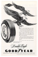 Load image into Gallery viewer, Good Year Tires - Vintage Ad - (Double Eagle) # 631 - 1960's