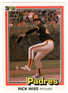 Rick Wise - San Diego Padres (MLB Baseball Card) 1981 Donruss # 3 NM/MT