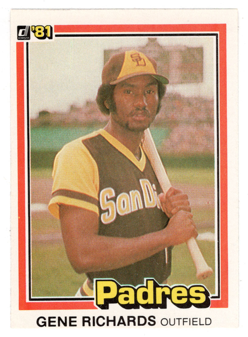 Gene Richards - San Diego Padres (MLB Baseball Card) 1981 Donruss # 4 NM/MT