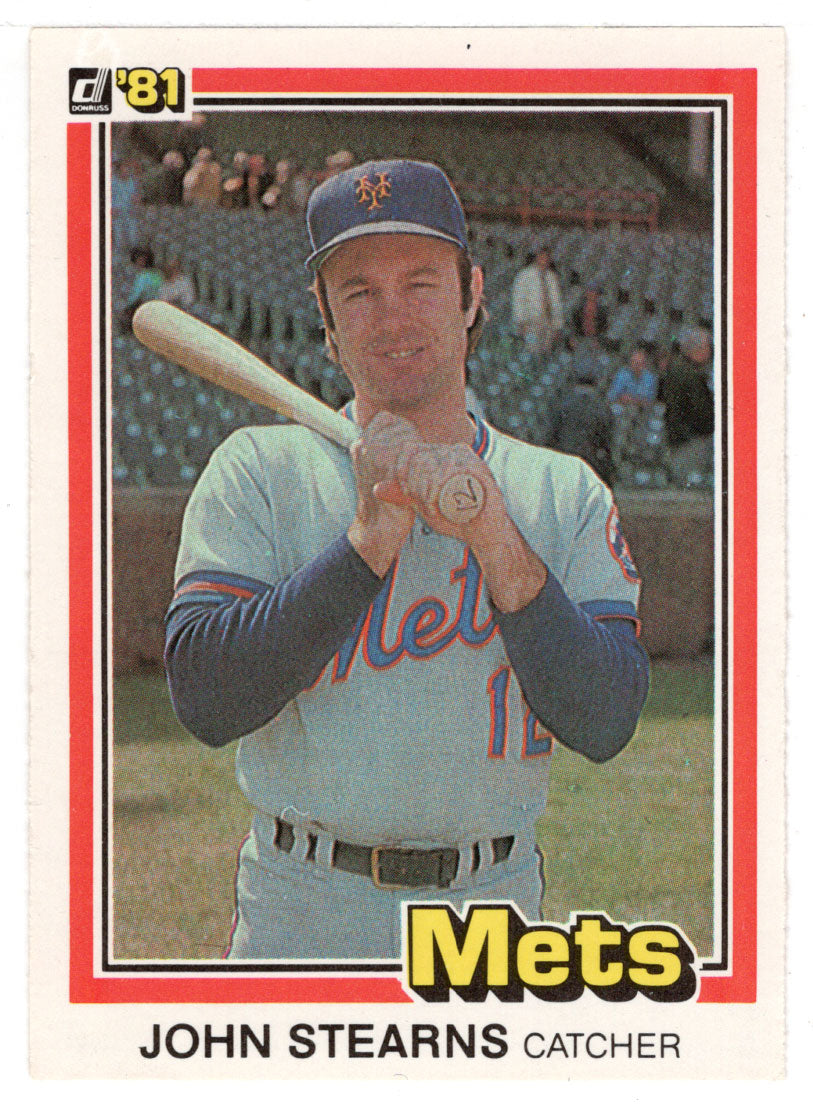 John Stearns - New York Mets (MLB Baseball Card) 1981 Donruss # 35 NM/MT