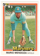 Mario Mendoza - Seattle Mariners (MLB Baseball Card) 1981 Donruss # 45 NM/MT