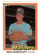 Rick Honeycutt - Seattle Mariners (MLB Baseball Card) 1981 Donruss # 46 NM/MT