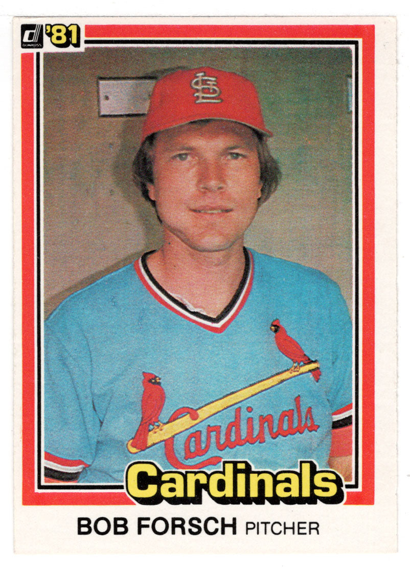 Bob Forsch - St. Louis Cardinals (MLB Baseball Card) 1981 Donruss # 69 NM/MT