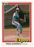 Fred Norman - Montreal Expos (MLB Baseball Card) 1981 Donruss # 92 NM/MT