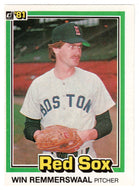 Win Remmerswaal RC - Boston Red Sox (MLB Baseball Card) 1981 Donruss # 98 NM/MT
