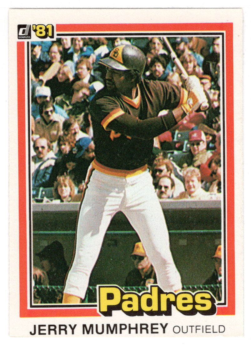 Jerry Mumphrey - San Diego Padres (MLB Baseball Card) 1981 Donruss # 124 NM/MT