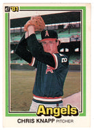Chris Knapp - California Angels (MLB Baseball Card) 1981 Donruss # 173 NM/MT