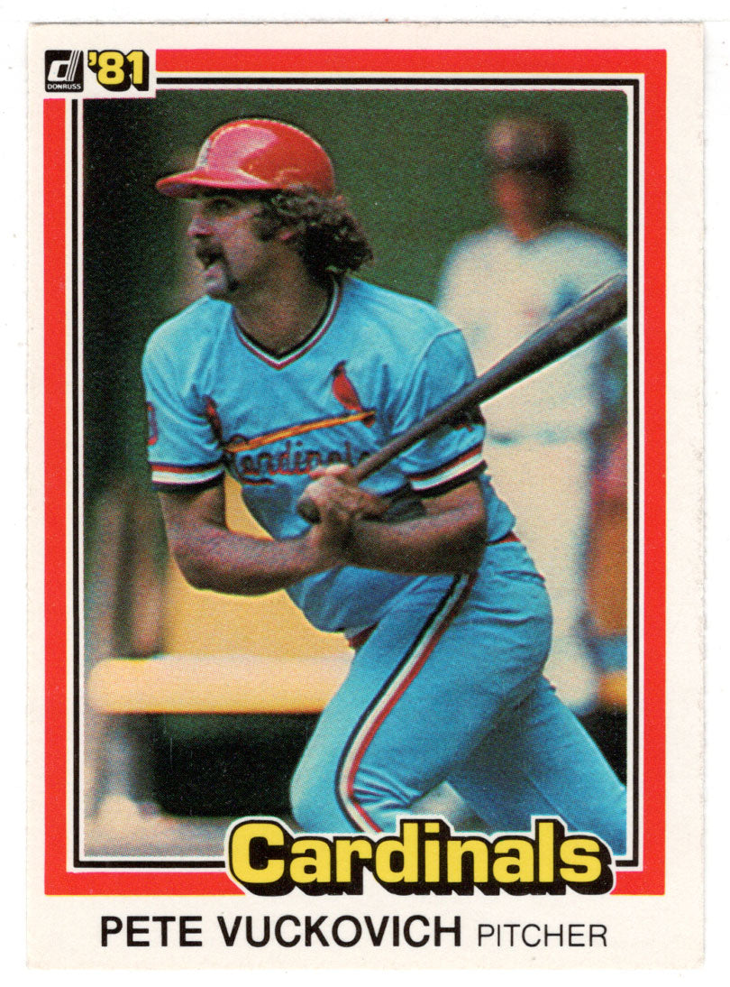 Pete Vuckovich - St. Louis Cardinals (MLB Baseball Card) 1981 Donruss # 189 NM/MT