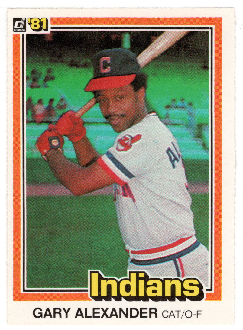 Gary Alexander - Cleveland Indians (MLB Baseball Card) 1981 Donruss # 200 NM/MT