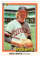 Rick Waits - Cleveland Indians (MLB Baseball Card) 1981 Donruss # 201 NM/MT