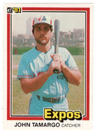 John Tamargo - Montreal Expos (MLB Baseball Card) 1981 Donruss # 210 NM/MT