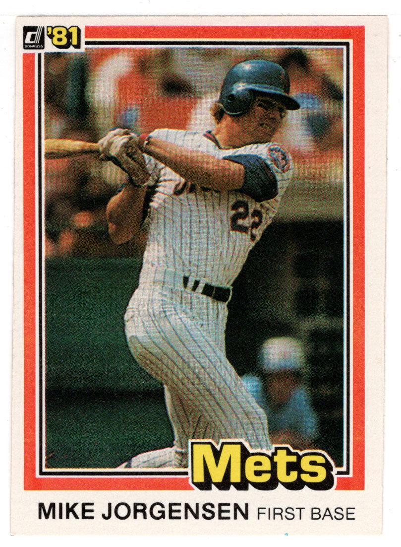 Mike Jorgensen - New York Mets (MLB Baseball Card) 1981 Donruss # 274 NM/MT