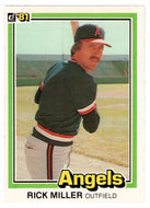 Rick Miller - California Angels (MLB Baseball Card) 1981 Donruss # 294 NM/MT