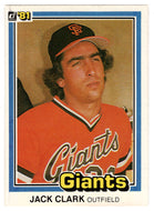 Jack Clark - San Francisco Giants (MLB Baseball Card) 1981 Donruss # 315 NM/MT