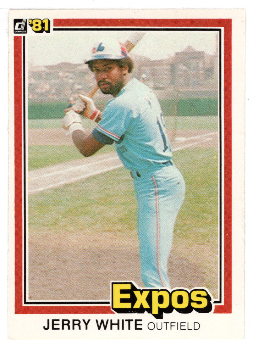 Jerry White - Montreal Expos (MLB Baseball Card) 1981 Donruss # 333 NM/MT
