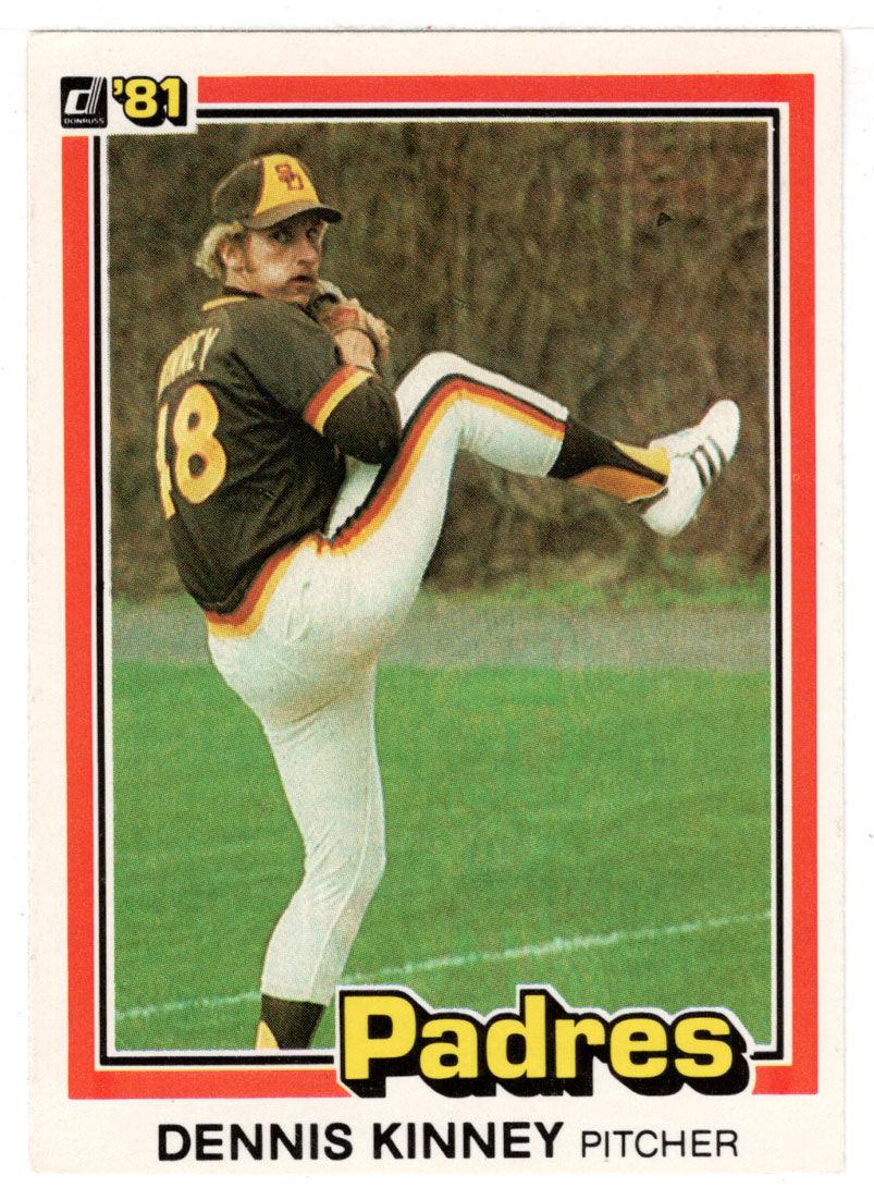 Dennis Kinney RC - San Diego Padres (MLB Baseball Card) 1981 Donruss # 363 NM/MT